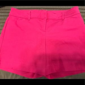 Hot pink Limited dress shorts